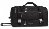 Worldpack Rollenreisetasche Worldpack, große Reisetasche mit Rollen und Griff, schwarz, 95 Liter