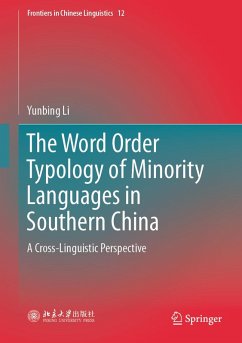 Cover The Word Order Typology of Minority Languages in Southern China (eBook, PDF)