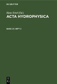 Acta Hydrophysica. Band 27, Heft 2 (eBook, PDF)