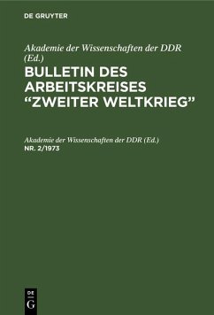 Cover Bulletin des Arbeitskreises 