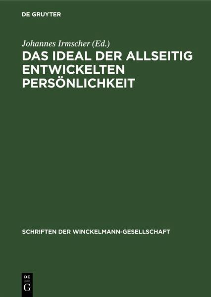 Das Ideal der allseitig entwickelten Persönlichkeit (eBook, PDF)
