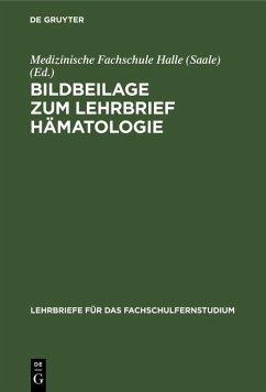 Bildbeilage zum Lehrbrief Hämatologie (eBook, PDF)