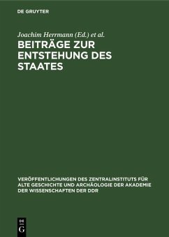 Cover Beiträge zur Entstehung des Staates (eBook, PDF)
