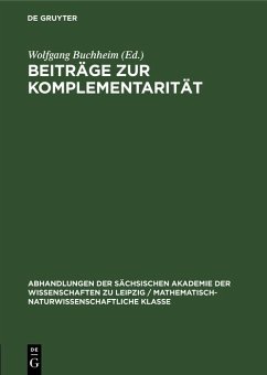 Cover Beiträge zur Komplementarität (eBook, PDF)