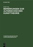 Bemerkungen zur Altgriechischen Kunsttheorie (eBook, PDF)