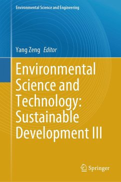 Environmental Science and Technology: Sustainable Development III (eBook, PDF)