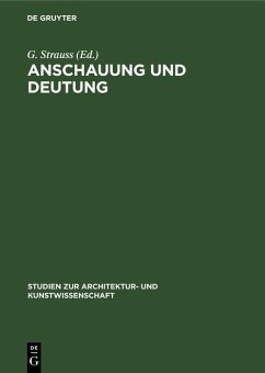 Cover Anschauung und Deutung (eBook, PDF)