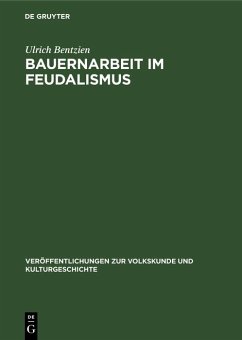 Cover Bauernarbeit im Feudalismus (eBook, PDF)
