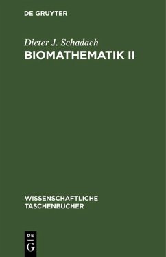 Biomathematik II (eBook, PDF) - Schadach, Dieter J.