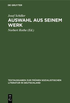 Cover Auswahl aus seinem Werk (eBook, PDF)