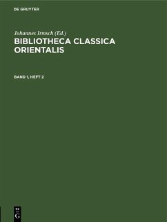 Cover Bibliotheca Classica Orientalis. Band 1, Heft 2 (eBook, PDF)