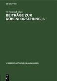 Beiträge zur Rübenforschung, 6 (eBook, PDF) Beiträge zur Rübenforschung, 6 (eBook, PDF)