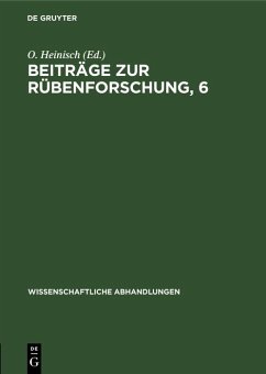 Cover Beiträge zur Rübenforschung, 6 (eBook, PDF)