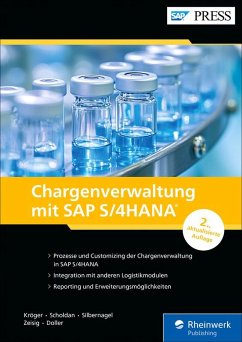 Cover Chargenverwaltung mit SAP S/4HANA (eBook, PDF)