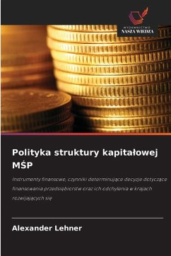 Cover Polityka struktury kapita¿owej M¿P
