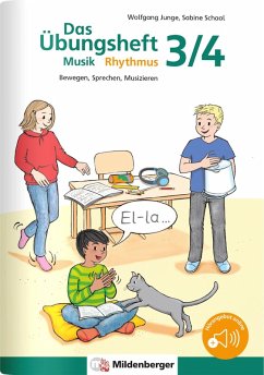 Das Übungsheft Musik - Rhythmus 3/4 Cover Das Übungsheft Musik - Rhythmus 3/4