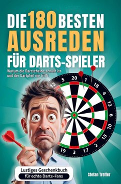 Cover Die 180 besten Ausreden für Darts-Spieler
