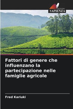 Cover Fattori di genere che influenzano la partecipazione nelle famiglie agricole