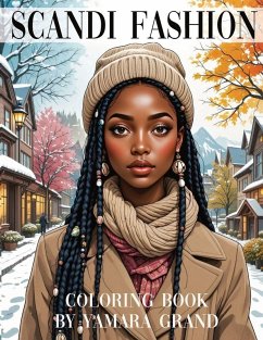 Cover Scandi Fashion Coloring Book