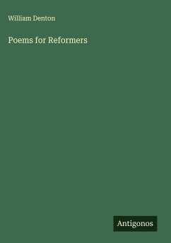 Cover Poems for Reformers
