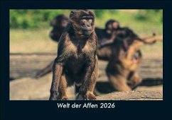 Cover Welt der Affen 2026 Fotokalender DIN A5