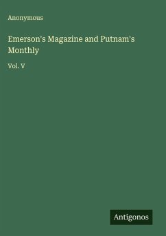 Cover Emerson's Magazine and Putnam's Monthly