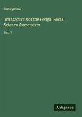 Transactions of the Bengal Social Science Association Transactions of the Bengal Social Science Association