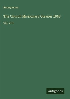 Cover The Church Missionary Gleaner 1858