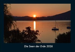 Cover Die Seen der Erde 2026 Fotokalender DIN A4