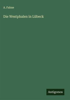Cover Die Westphalen in Lübeck