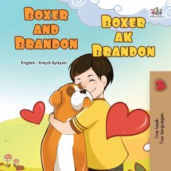 Cover Boxer and Brandon (English Haitian Creole Bilingual Children's Book)