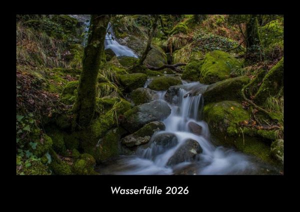 Wasserfälle 2026 Fotokalender DIN A3