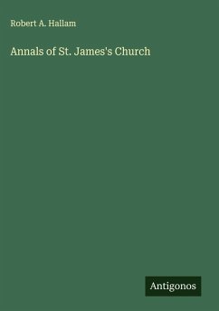 Cover Annals of St. James's Church