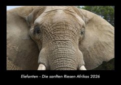 Cover Elefanten - Die sanften Riesen Afrikas 2026 Fotokalender DIN A3