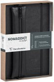 Age Bag, Set Nomaddict, Notizbuch A5 My.essential liniert + Federmäppchen, schwarz