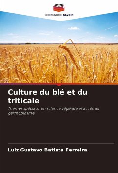 Cover Culture du blé et du triticale
