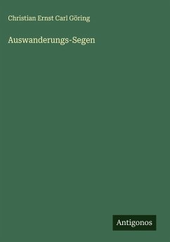 Cover Auswanderungs-Segen