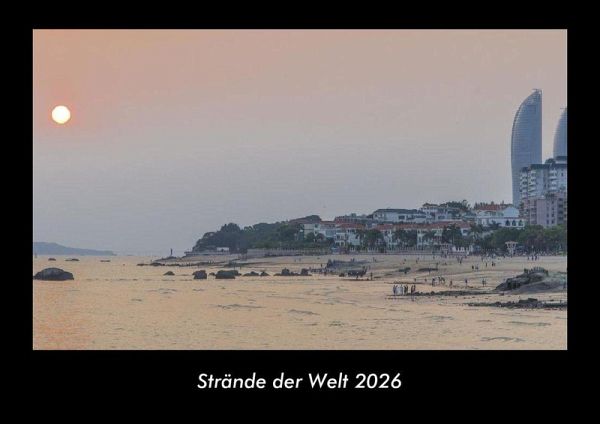 Strände der Welt 2026 Fotokalender DIN A3