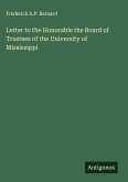 Letter to the Honorable the Board of Trustees of the University of Mississippi