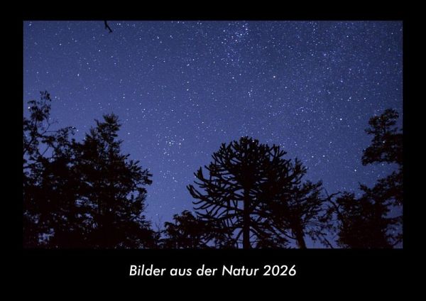 Bilder aus der Natur 2026 Fotokalender DIN A3