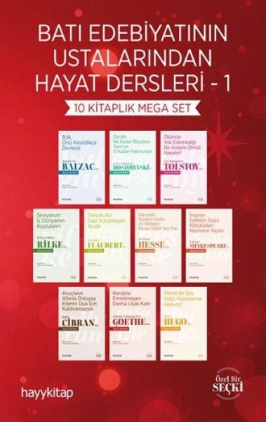 Bati Edebiyatinin Ustalarindan Hayat Dersleri 1 - 10 Kitaplik Mega Set Bati Edebiyatinin Ustalarindan Hayat Dersleri 1 - 10 Kitaplik Mega Set
