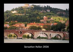 Sensation Italien 2026 Fotokalender DIN A3 Cover Sensation Italien 2026 Fotokalender DIN A3