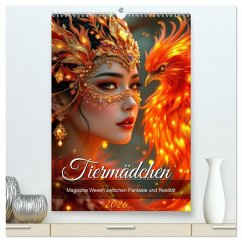 Bestienmädchen (hochwertiger Premium Wandkalender 2026 DIN A2 hoch), Kunstdruck in Hochglanz Bestienmädchen (hochwertiger Premium Wandkalender 2026 DIN A2 hoch), Kunstdruck in Hochglanz
