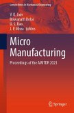 Micro Manufacturing (eBook, PDF)