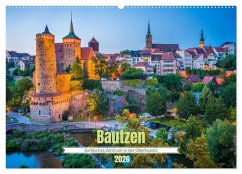 Cover Bautzen - Sorbisches Zentrum in der Oberlausitz (Wandkalender 2026 DIN A2 quer), CALVENDO Monatskalender