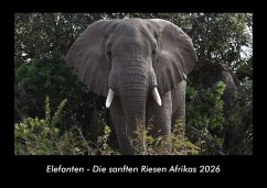 Cover Elefanten - Die sanften Riesen Afrikas 2026 Fotokalender DIN A3