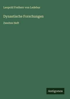 Cover Dynastische Forschungen