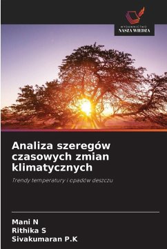 Cover Analiza szeregów czasowych zmian klimatycznych