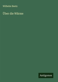 Cover Über die Wärme