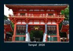 Tempel 2026 Fotokalender DIN A5